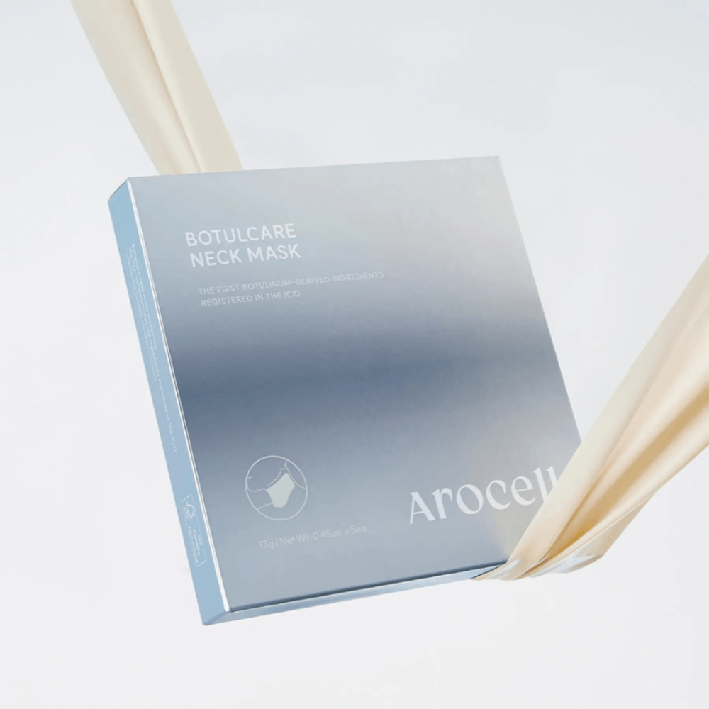 Гідрогелева маска для шиї з ботулінічним поліпептидом та колагеном - Arocell Botulcare Neck Mask фото 3