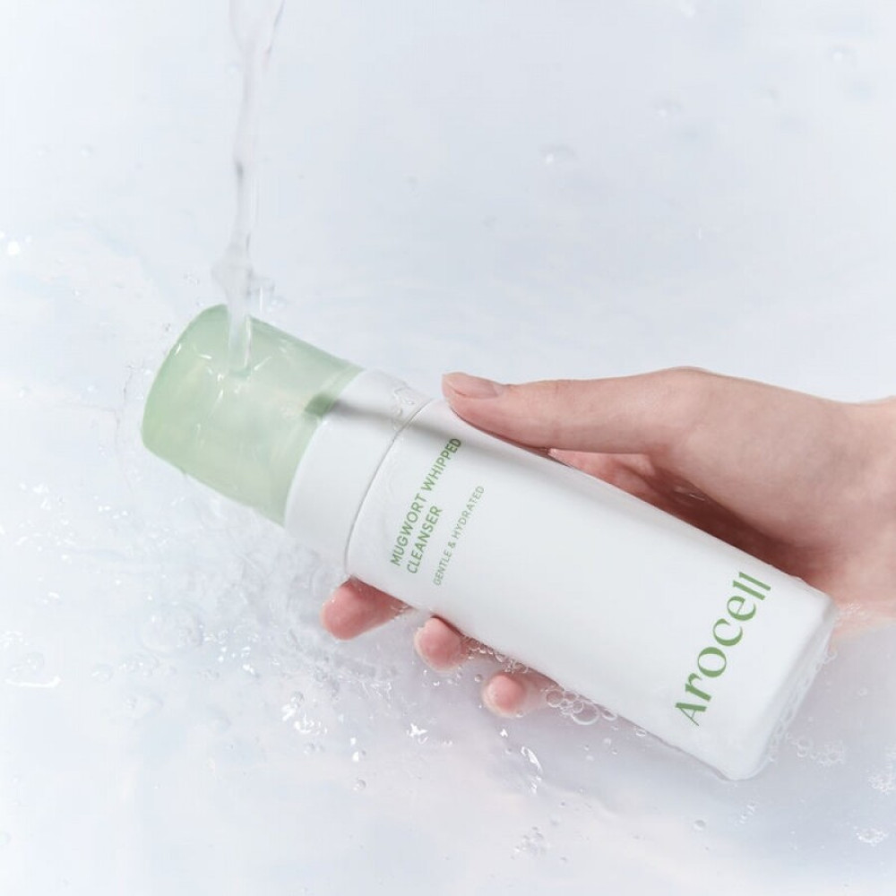 Очищувальна пінка з полином - Arocell Mugwort Whipped Cleanser фото 3