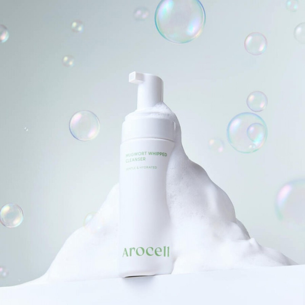 Очищувальна пінка з полином - Arocell Mugwort Whipped Cleanser фото 2