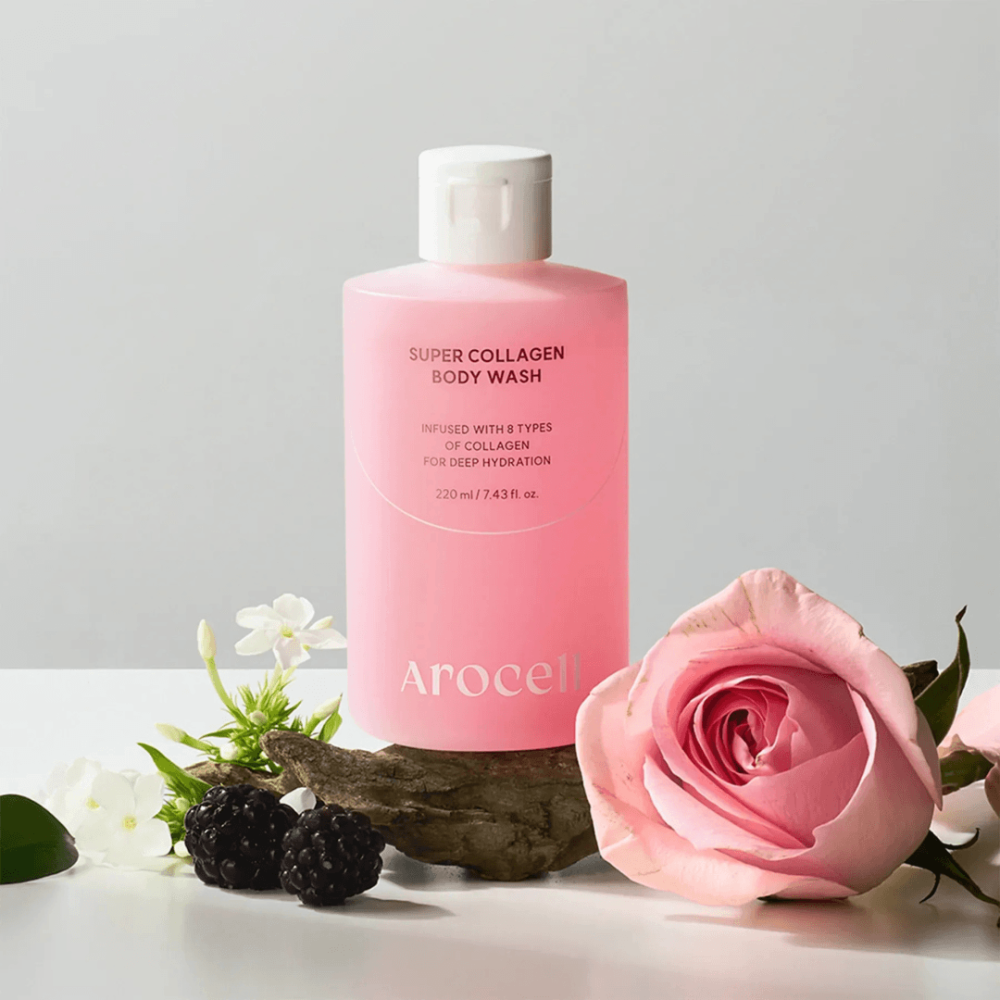 Увлажняющий гель для душа с коллагеном - Arocell Super Collagen Body Wash фото 4