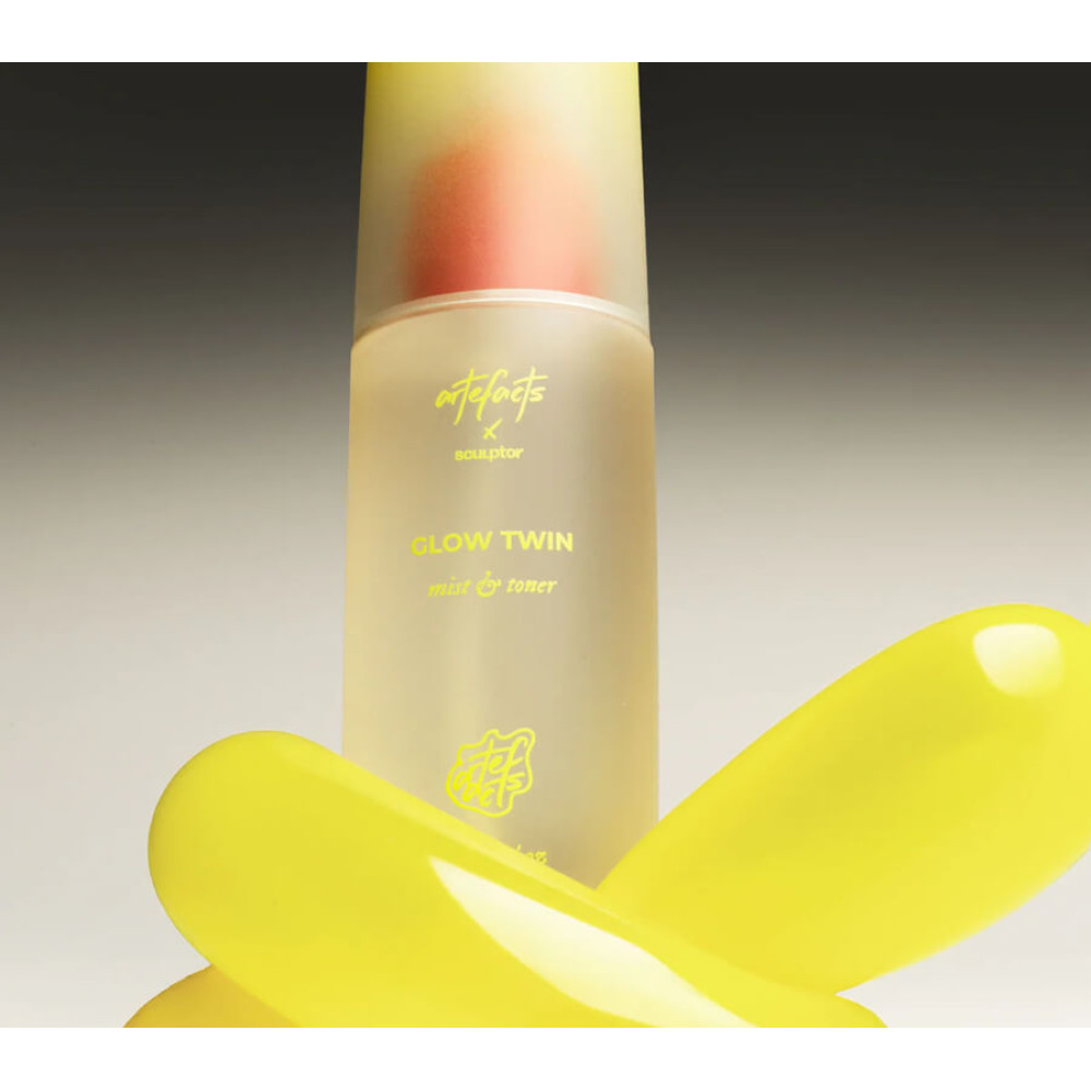 Двокомпонентний тонер-міст - Artefacts Glow Twin Mist-Toner фото 3