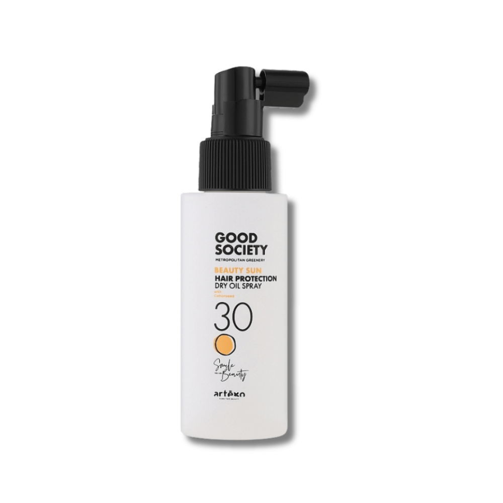 Сонцезахисний сухий масляний спрей для волосся - Artego Good Society Beauty Sun 30 Hair Protection Dry Oil Spray - Фото 1