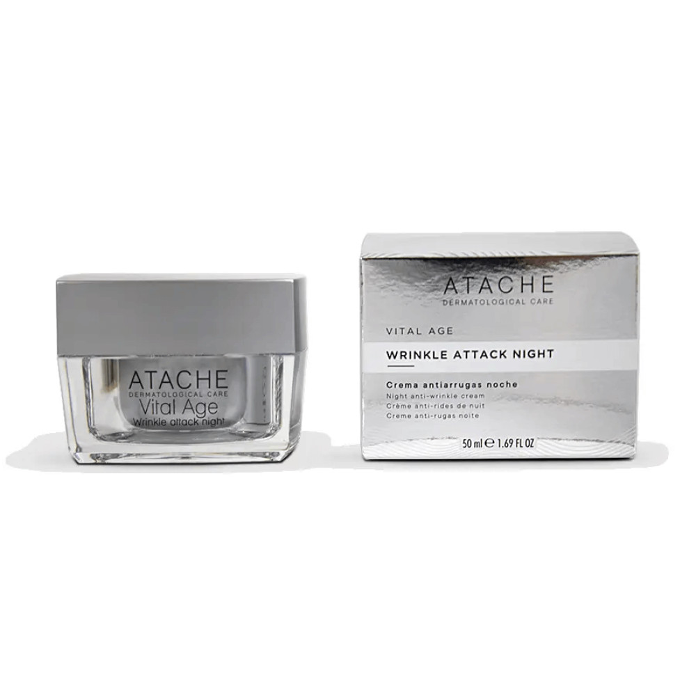 Інтенсивний нічний крем проти зморшок - ATACHE Retinol Vital Age Wrinkle Attack Night фото 3