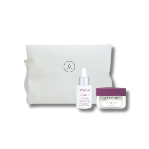 Набір для чутливої ​​шкіри та лікування куперозу - Atache Soft Derm Set фото