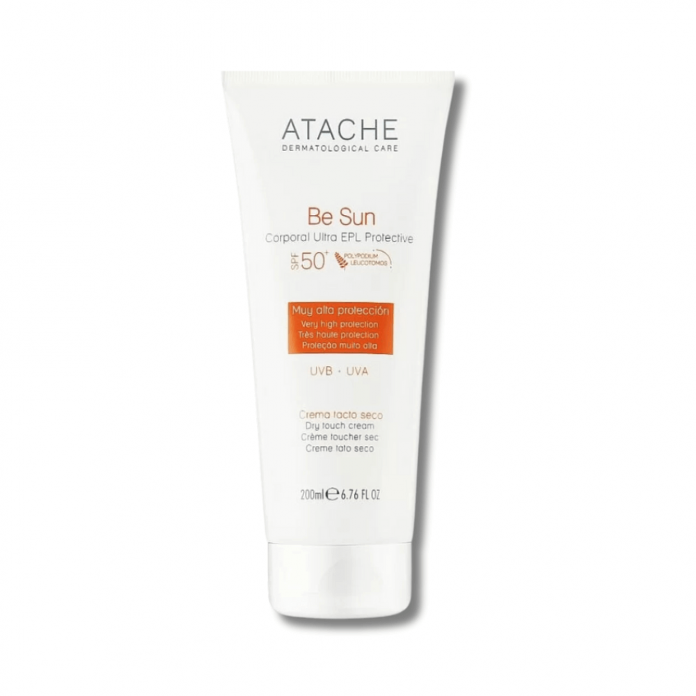 Омолоджуючий сонцезахисний крем для тіла SPF50 - Atache Be Sun Crema Ultra Protective SPF50 - Фото 1
