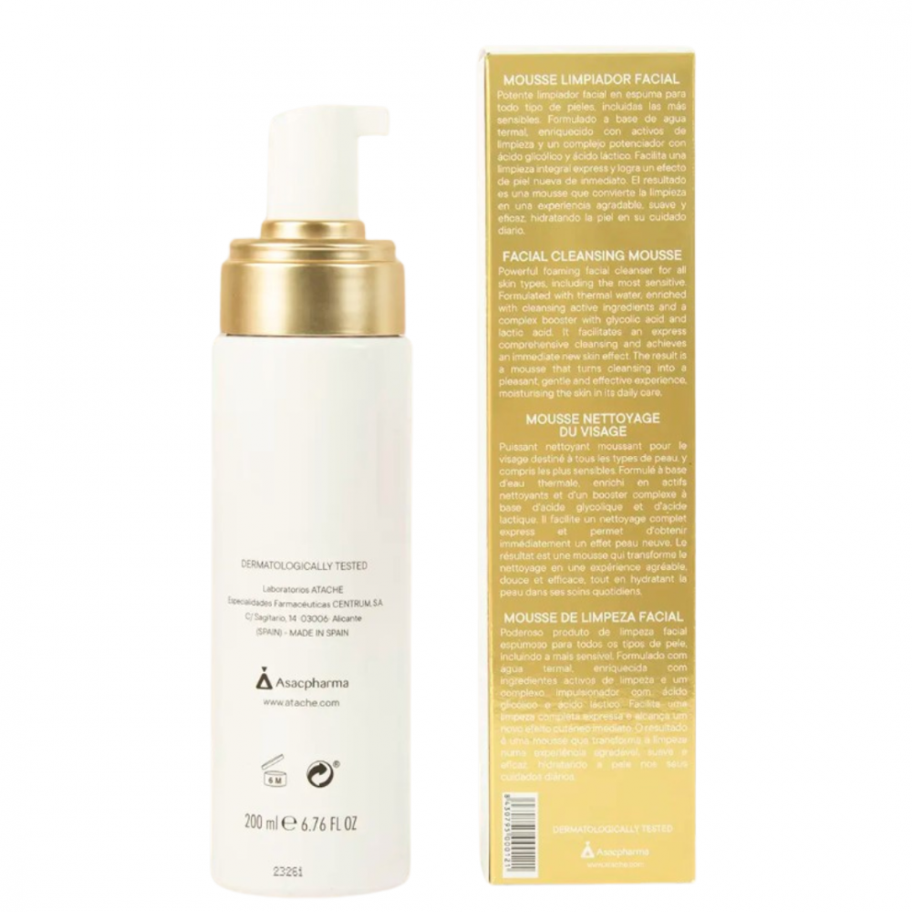 Пінка для очищення з АНА-кислотами - Atache Integral Cleansing & Regenerative Mousse фото 2