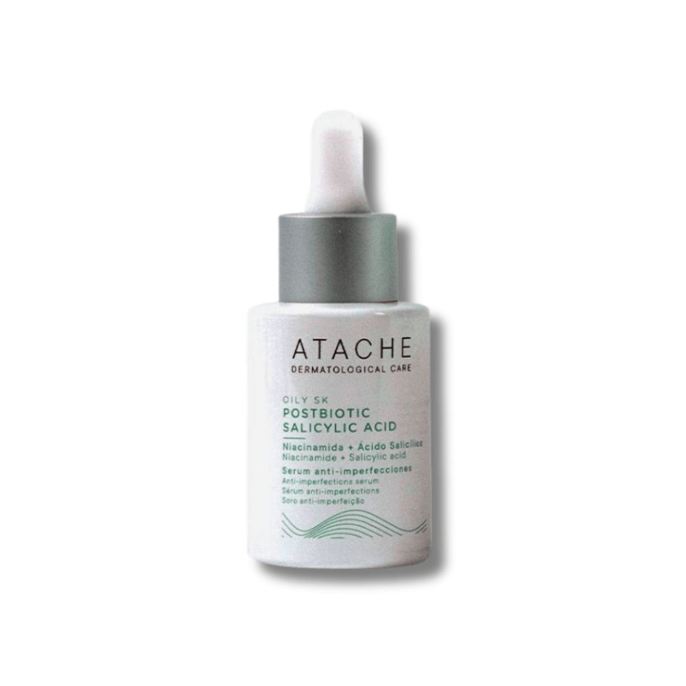 Сироватка для проблемної шкіри з кислотами - Atache Oily Skin Postbiotic Salicylic Acid Serum - Фото 1