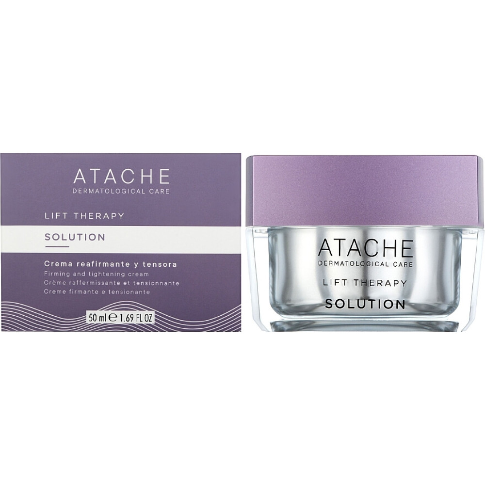 Укрепляющий лифтинг-крем для лица и шеи - Atache Lift Therapy Solution Cream фото 2