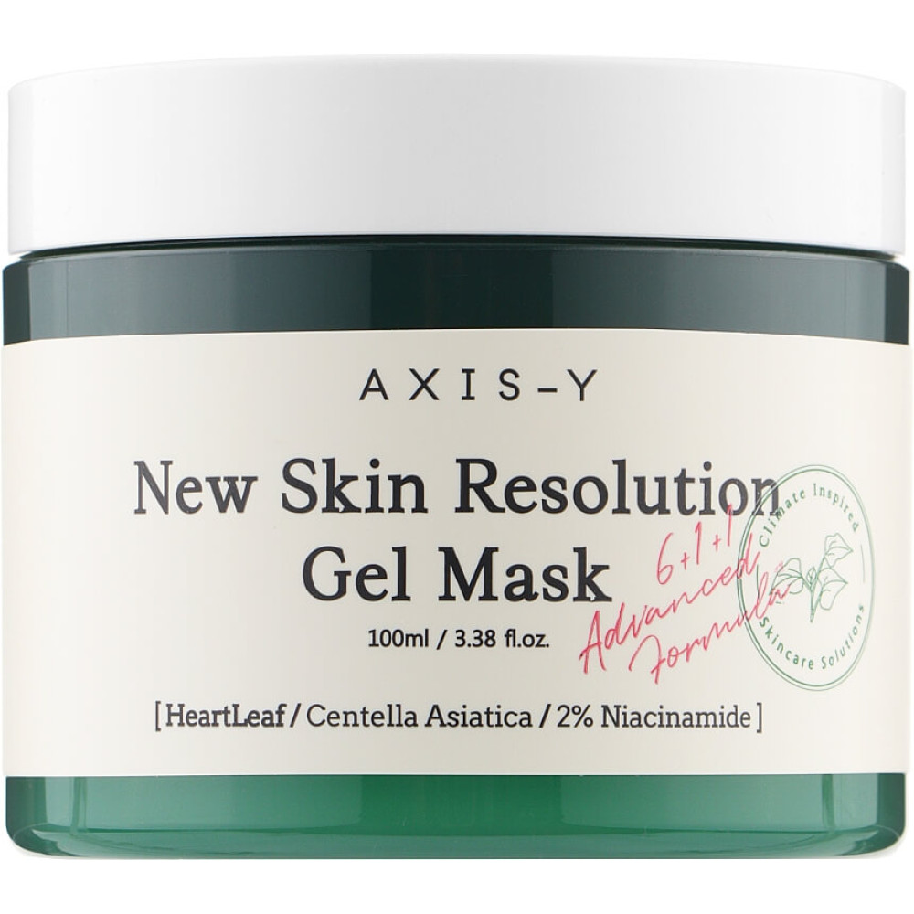Гелева маска для обличчя - Axis-Y New Skin Resolution Gel Mask фото 5