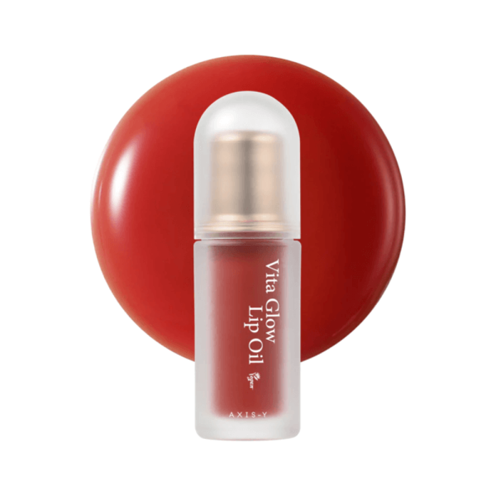 Глянцевое масло-тинт для губ "Chilled Berry" - Axis-Y Vita Glow Lip Oil Chilled Berry фото 2