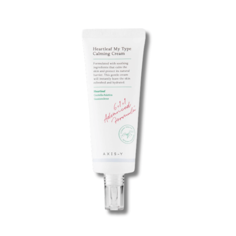 Легкий крем для чувствительной кожи - Axis-Y Heartleaf My Type Calming Cream - Фото 1