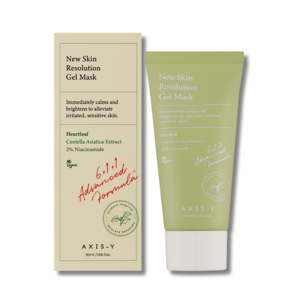 Заспокійлива гелева маска для обличчя - Axis-Y New Skin Resolution Gel Mask - Фото 1
