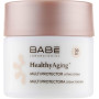 Денний мультизахисний ліфтинг крем з DMAE та SPF 30 - Babe Laboratorios Healthy Aging Multi Protector Lifting Cream SPF30 - Фото 2