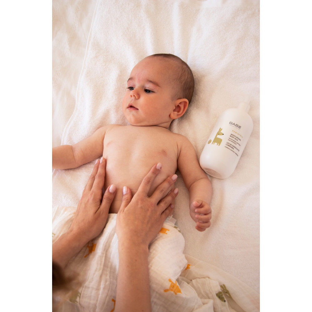 Детское увлажняющее молочко для тела - Babe Laboratorios Pediatric Moisturising Body Milk фото 2