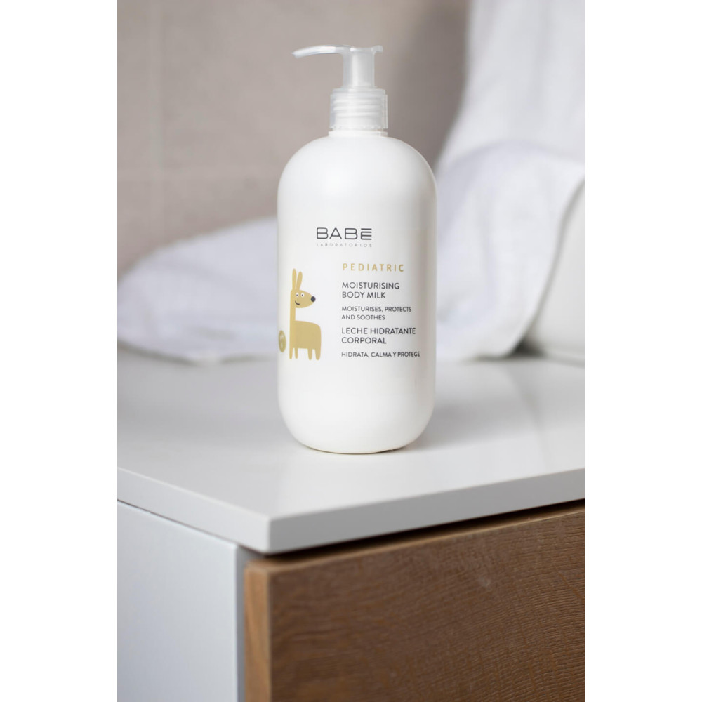 Детское увлажняющее молочко для тела - Babe Laboratorios Pediatric Moisturising Body Milk фото 3