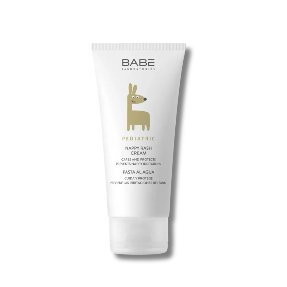 Детский крем под подгузник увлажняющий и защитный - Babe Laboratorios Pediatric Nappy Rash Cream фото