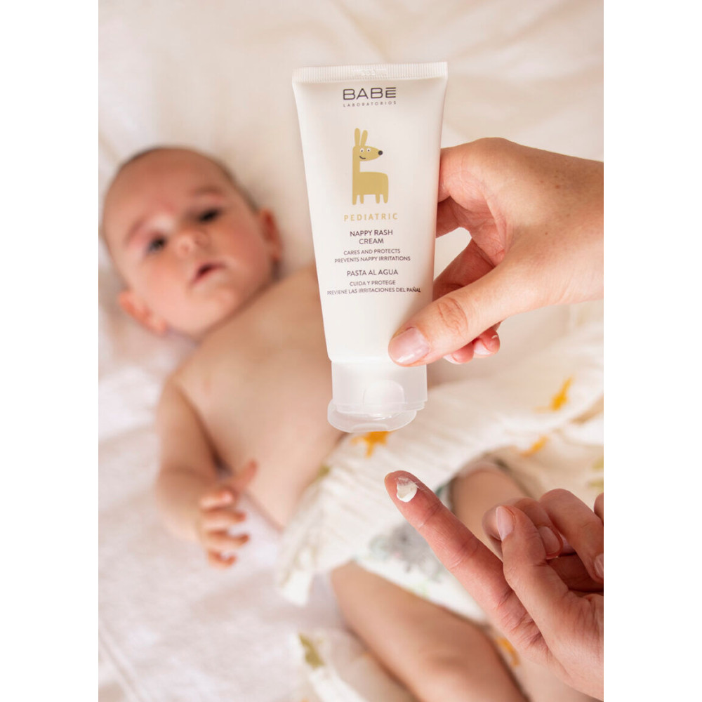 Детский крем под подгузник увлажняющий и защитный - Babe Laboratorios Pediatric Nappy Rash Cream фото 3