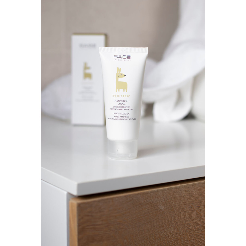 Детский крем под подгузник увлажняющий и защитный - Babe Laboratorios Pediatric Nappy Rash Cream фото 2