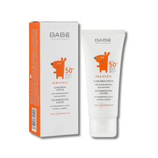 Детский солнцезащитный лосьон для лица и тела SPF 50+ - Babe Laboratorios Pediatric Sunscreen Lotion SPF 50+