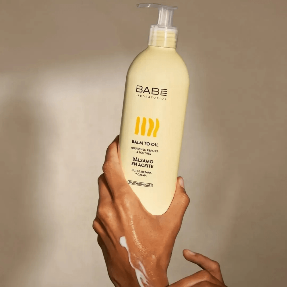 Эмолиент-трансформер «Бальзам-масло» - Babe Laboratorios Balm to Oil фото 2