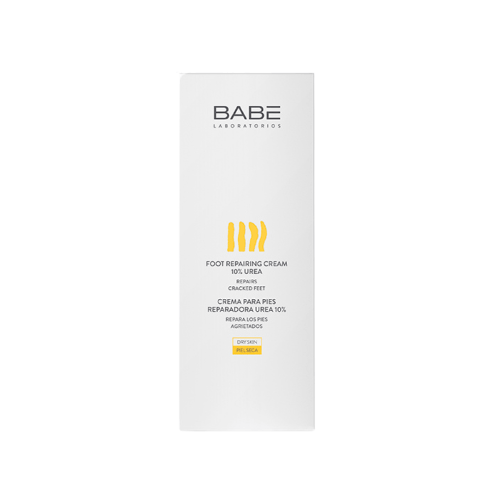 Крем для ног с 10% мочевины для смягчения и против огрубелостей - Babe Laboratorios Foot Repairing Cream 10% Urea фото 2