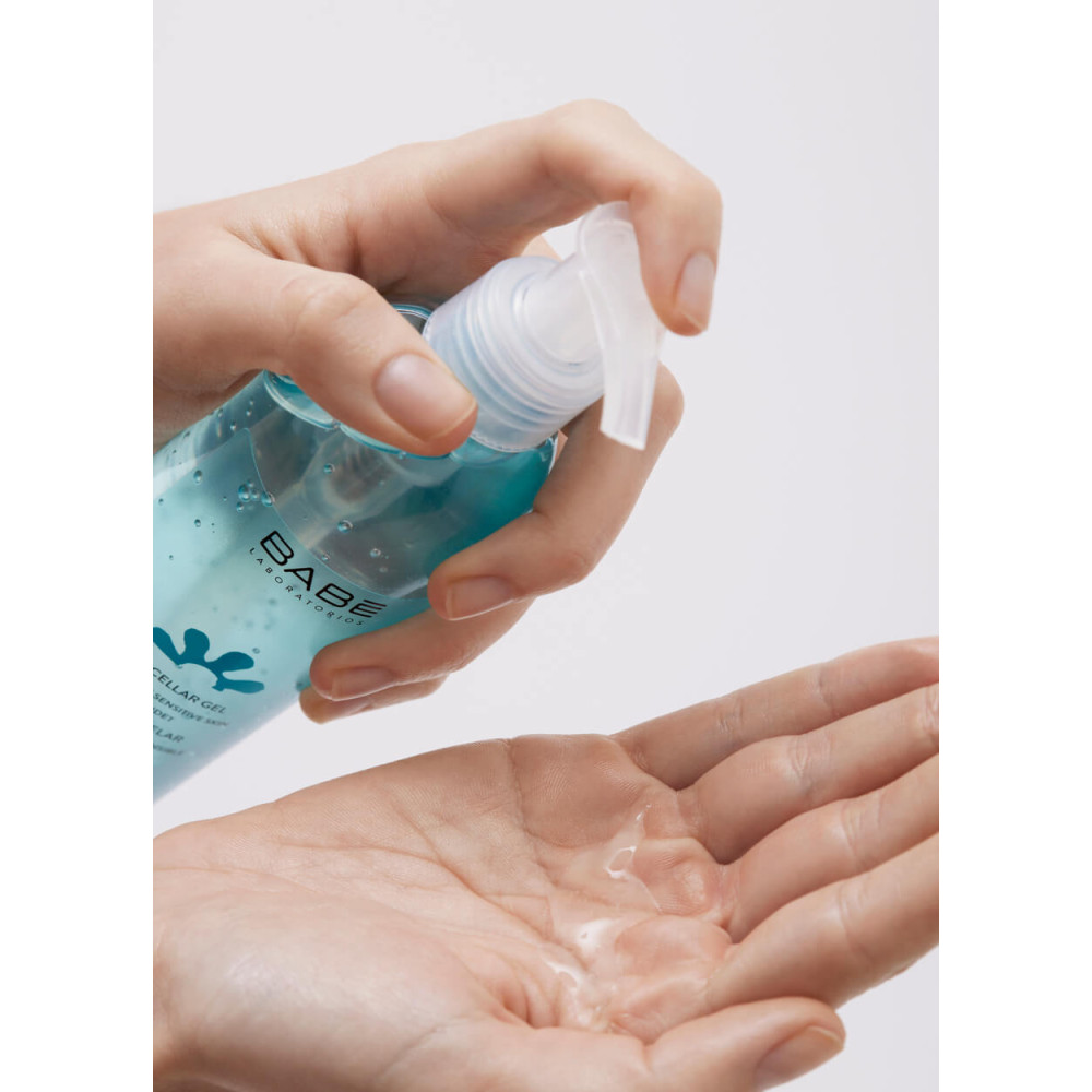 Міцелярний гель для делікатного та глибокого очищення - Babe Laboratorios Soothing Micelar Gel фото 2