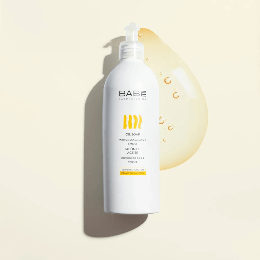 Мыло для душа на основе масел с формулой без воды и щелочей - Babe Laboratorios Oil Soap фото 3