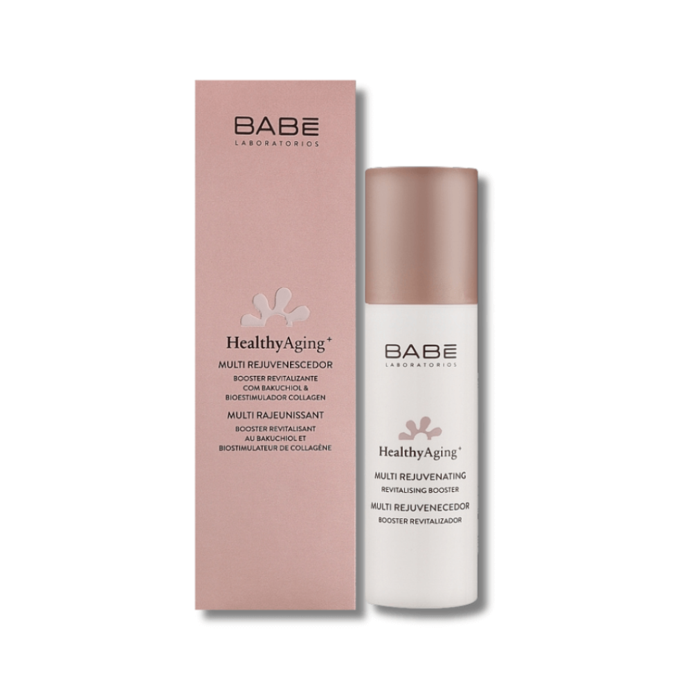 Мультиомолоджуюча сироватка - Babe Laboratorios Healthy Aging Multi Rejuvenating Revitalising Booster Serum - Фото 1