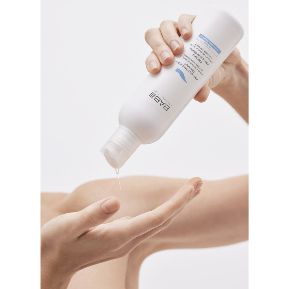 Шампунь против перхоти для жирной кожи головы - Babe Laboratorios Anti-Oily Dandruff Shampoo фото 2