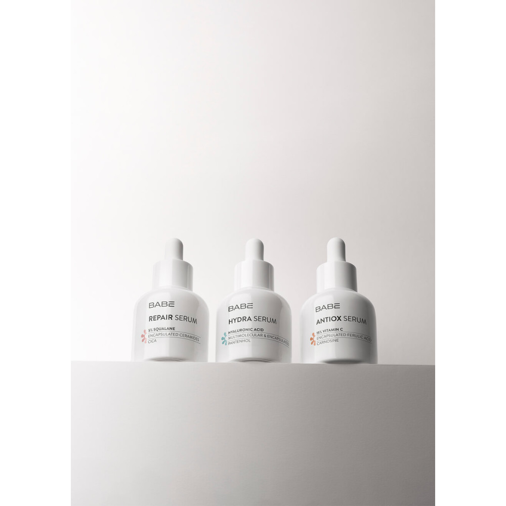Сыворотка для интенсивного увлажнения с гиалуроновой кислотой - Babe Laboratorios Hydra Serum фото 4