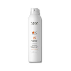 Солнцезащитный спрей с эффектом матирования - Babe Laboratorios Transparent Sunscreen Wet Skin Spray SPF 50 