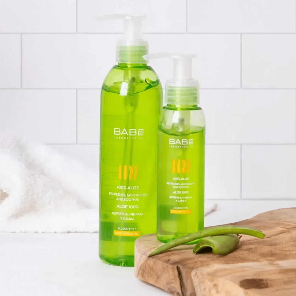 Увлажняющий успокаивающий гель со 100% Алоэ Вера - Babe Laboratorios Aloe Vera Gel фото 2