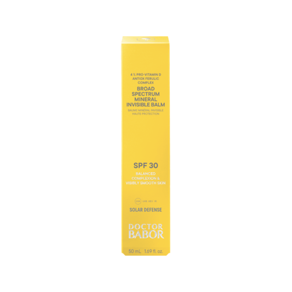 Минеральный солнцезащитный бальзам SPF 30 - Babor Doctor Babor Solar Defense Broad Spectrum Mineral Invisible Balm SPF 30 фото 2