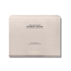 Набір для зони навколо очей - Babor Instant Fresh & Smooth Eye Serum + Patches
