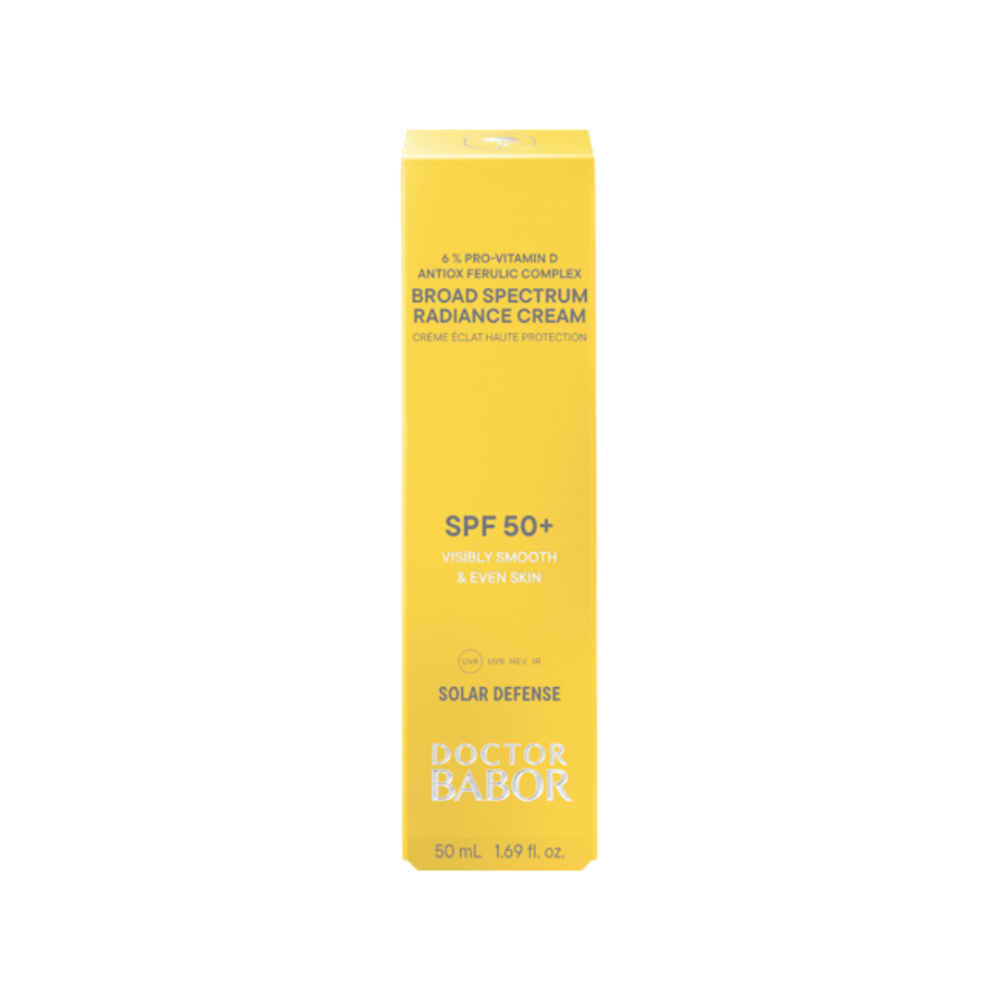 Солнцезащитный крем для сияния кожи SPF 50+ - Babor Doctor Babor Solar Defense Broad Spectrum Radiance Cream SPF 50+ фото 2