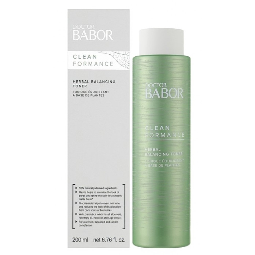Балансуючий тонер для обличчя - Babor Herbal Balancing Toner - Фото 1