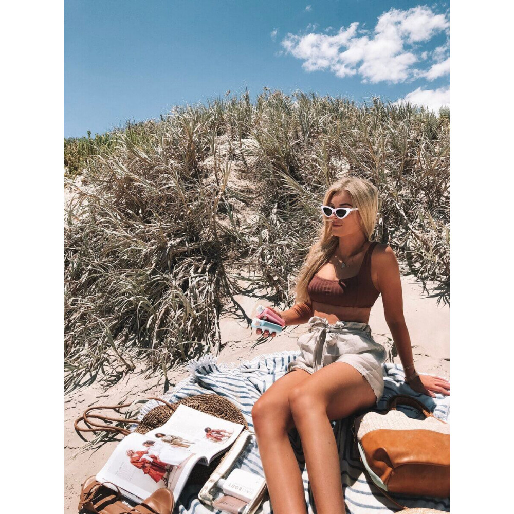 Косметичка небесно-блакитного кольору - Bali Body SPF Cosmetic Bag фото 4