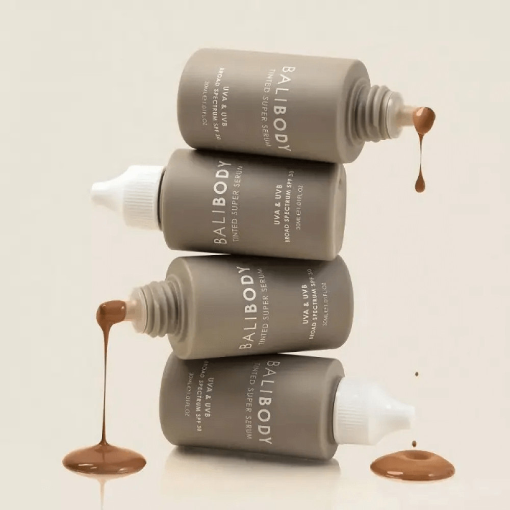 Тональна основа для обличчя - Bali Body Tinted Super Serum Natural SPF30  фото 4