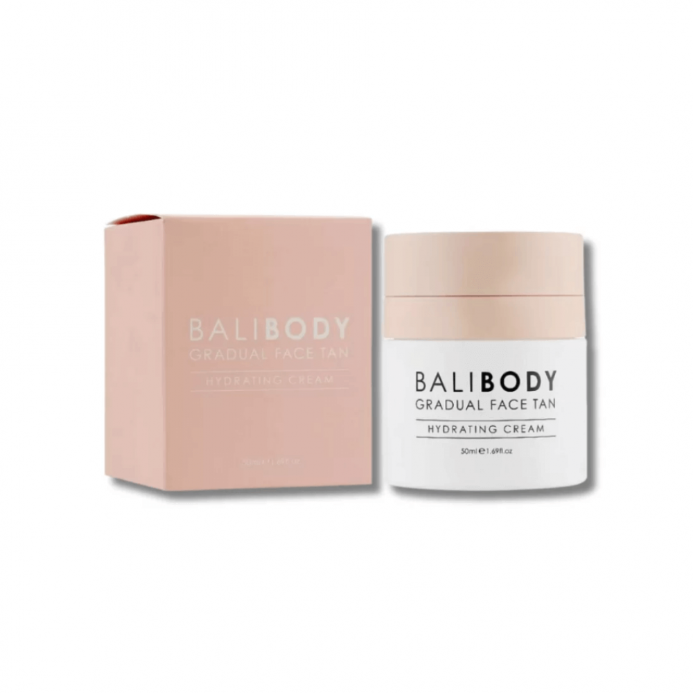 Зволожуючий крем для обличчя з ефектом автозасмаги - Bali Body Gradual Face Tan - Фото 1