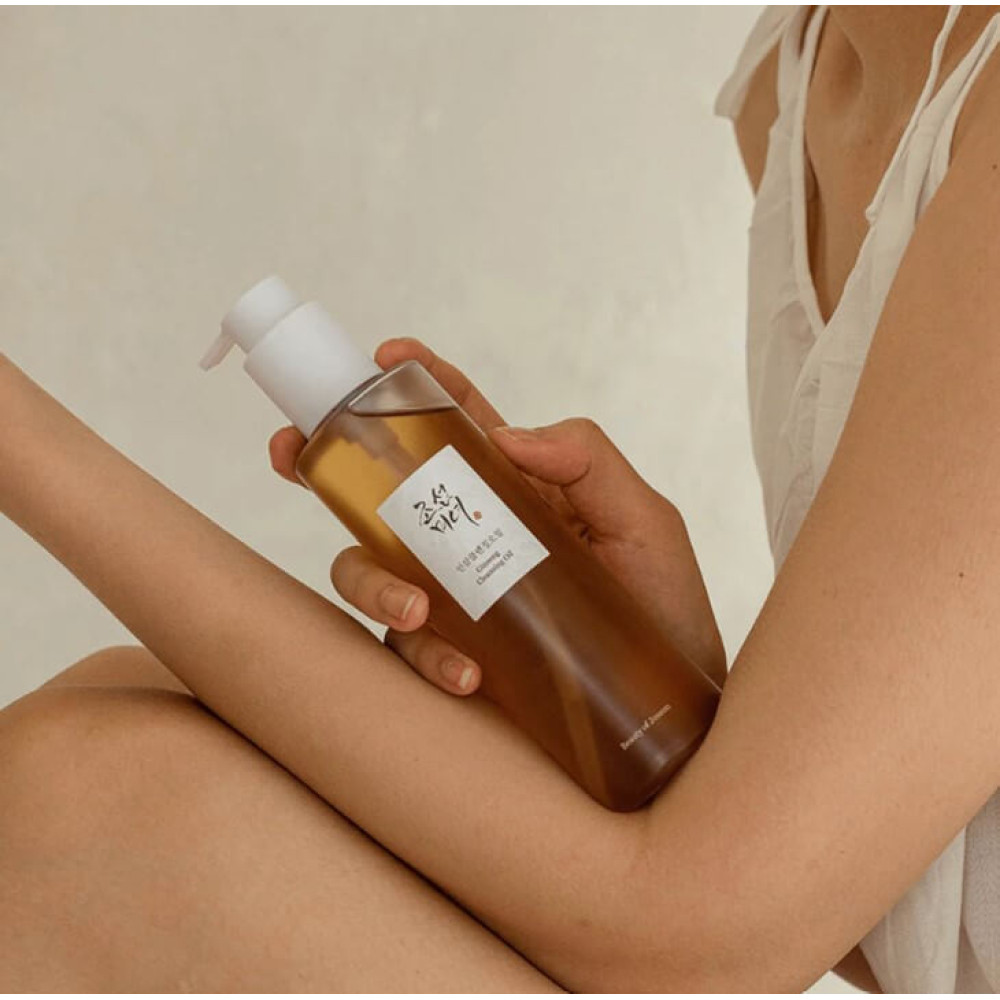 Гідрофільна олія з екстрактом женьшеню та соєвою олією - Beauty Of Joseon Ginseng Cleansing Oil фото 4