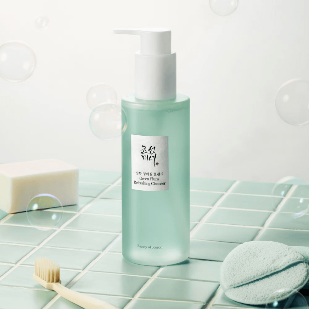 Освіжаючий гель для вмивання із зеленою сливою - Beauty Of Joseon Green Plum Refreshing Cleanser фото 4