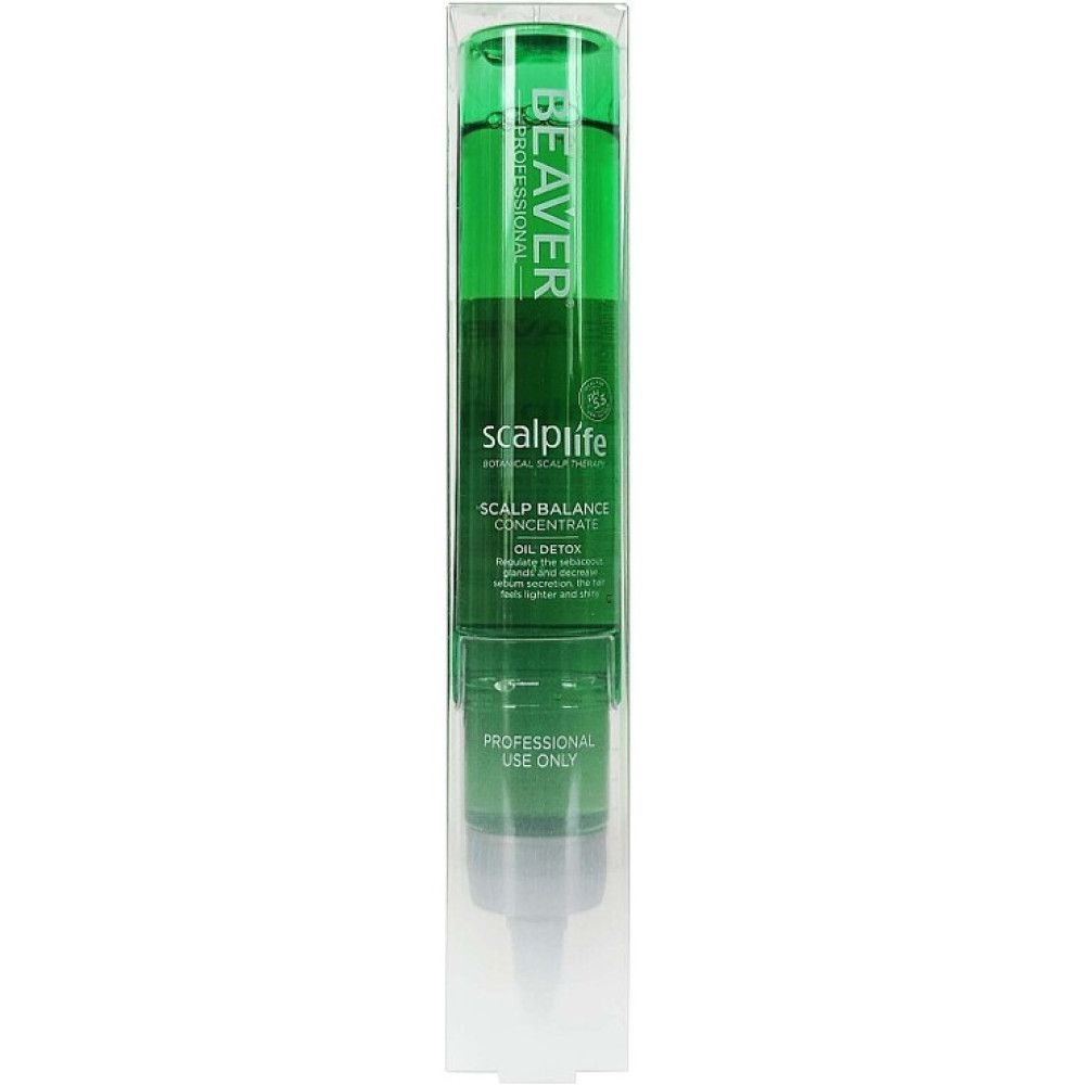 Лікувальний лосьйон для жирної шкіри голови та волосся - Beaver Professional Scalplife Scalp Balance Concentrate - Фото 1