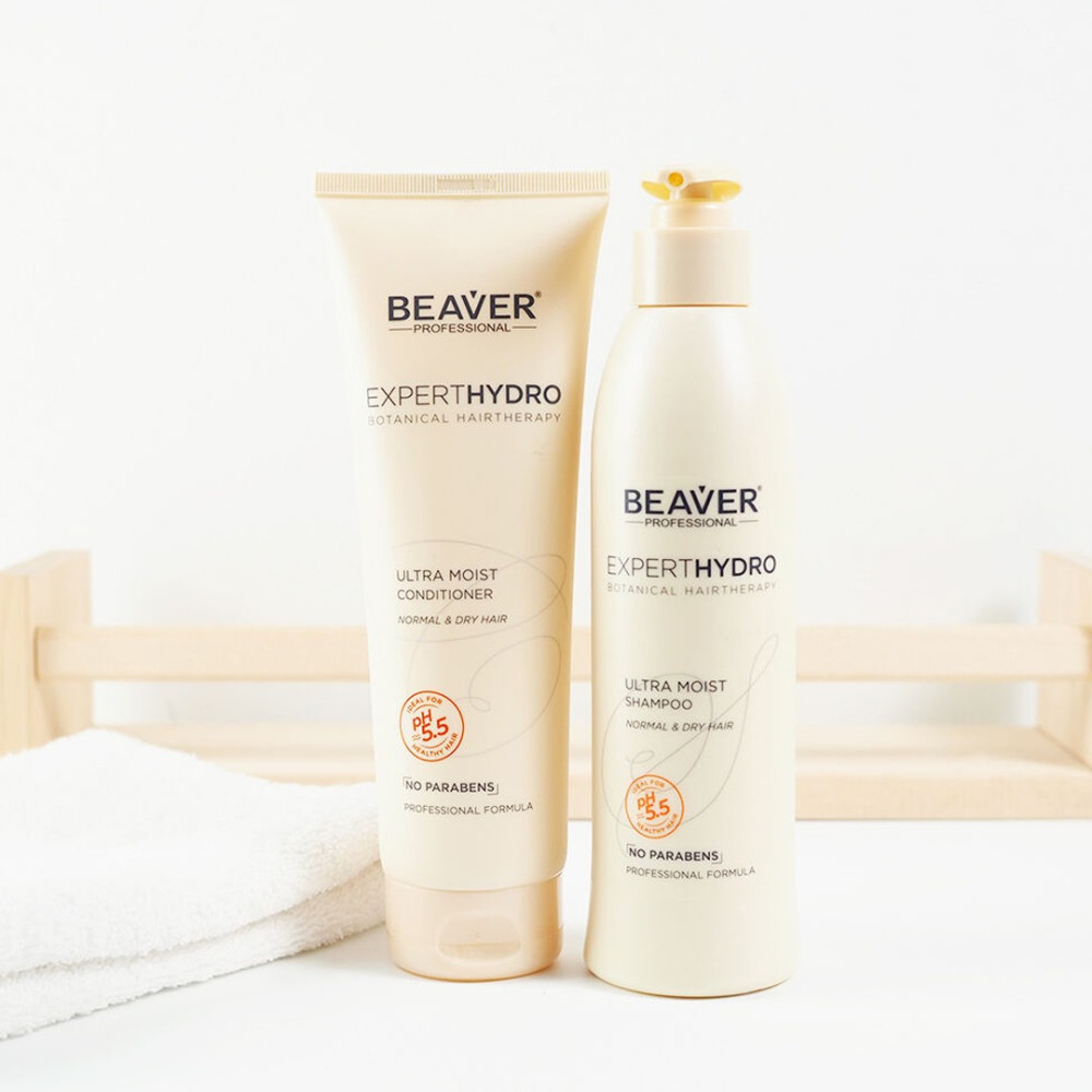 Ультра зволожуючий кондиціонер для сухого та пошкодженого волосся - Beaver Professional Ultra Moisture Conditioner фото 3