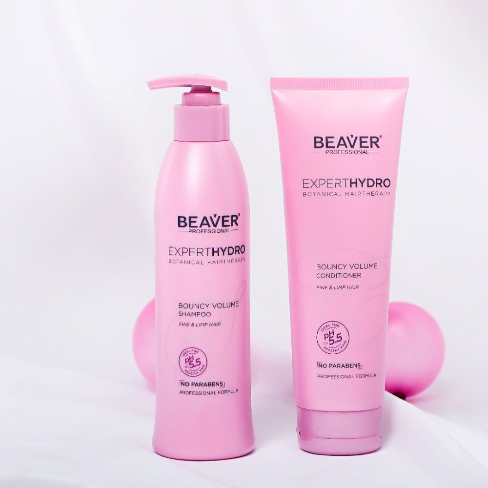 Шампунь для объема тонких и мягких волос - Beaver Professional Bouncy Volume Shampoo фото 2