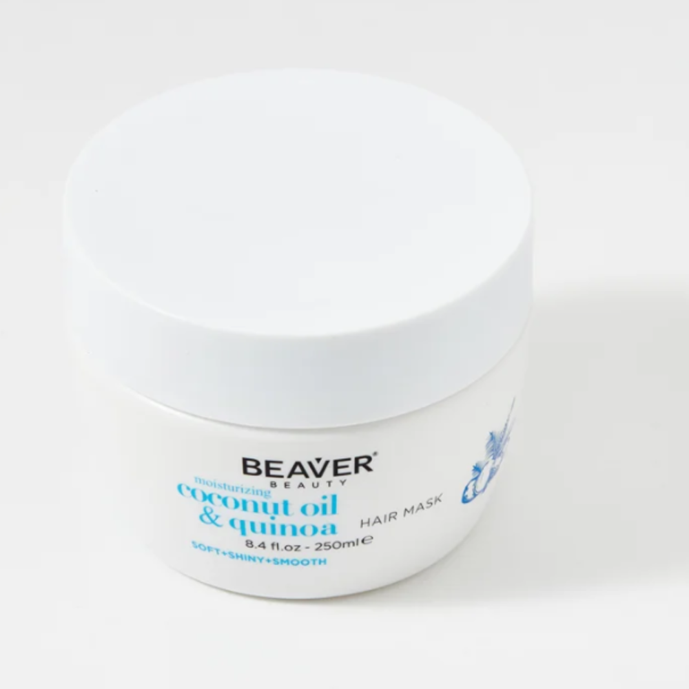 Зволожуюча маска для сухого волосся з кокосовим маслом - Beaver Professional Coconut Oil & Quinoa Mask фото 2