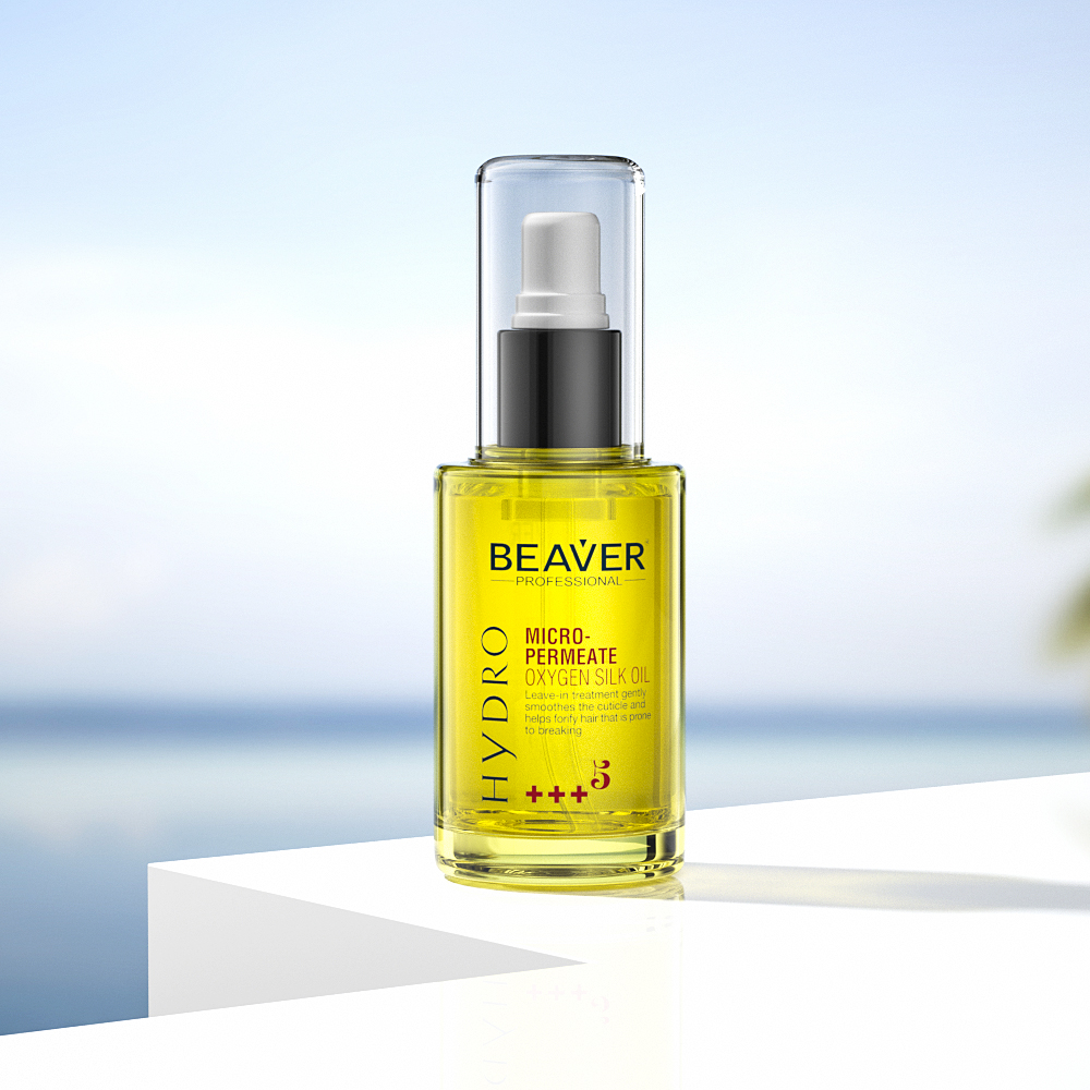 Мікропроникаюча олія з протеїнами шовку - Beaver Professional Micropermeate Oxygen Silk Oil фото 3
