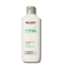 Детокс шампунь для жирної шкіри голови та волосся - Beaver Professional Scalplife Botanical Scalp Therapy Scalp Balance Cleanser