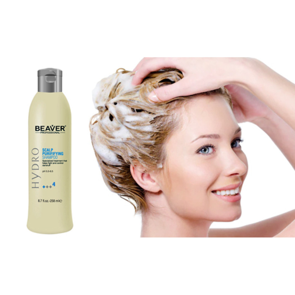 Шампунь проти лупи, що очищає шкіру голови - Beaver Professional Scalp Purifying Shampoo фото 4