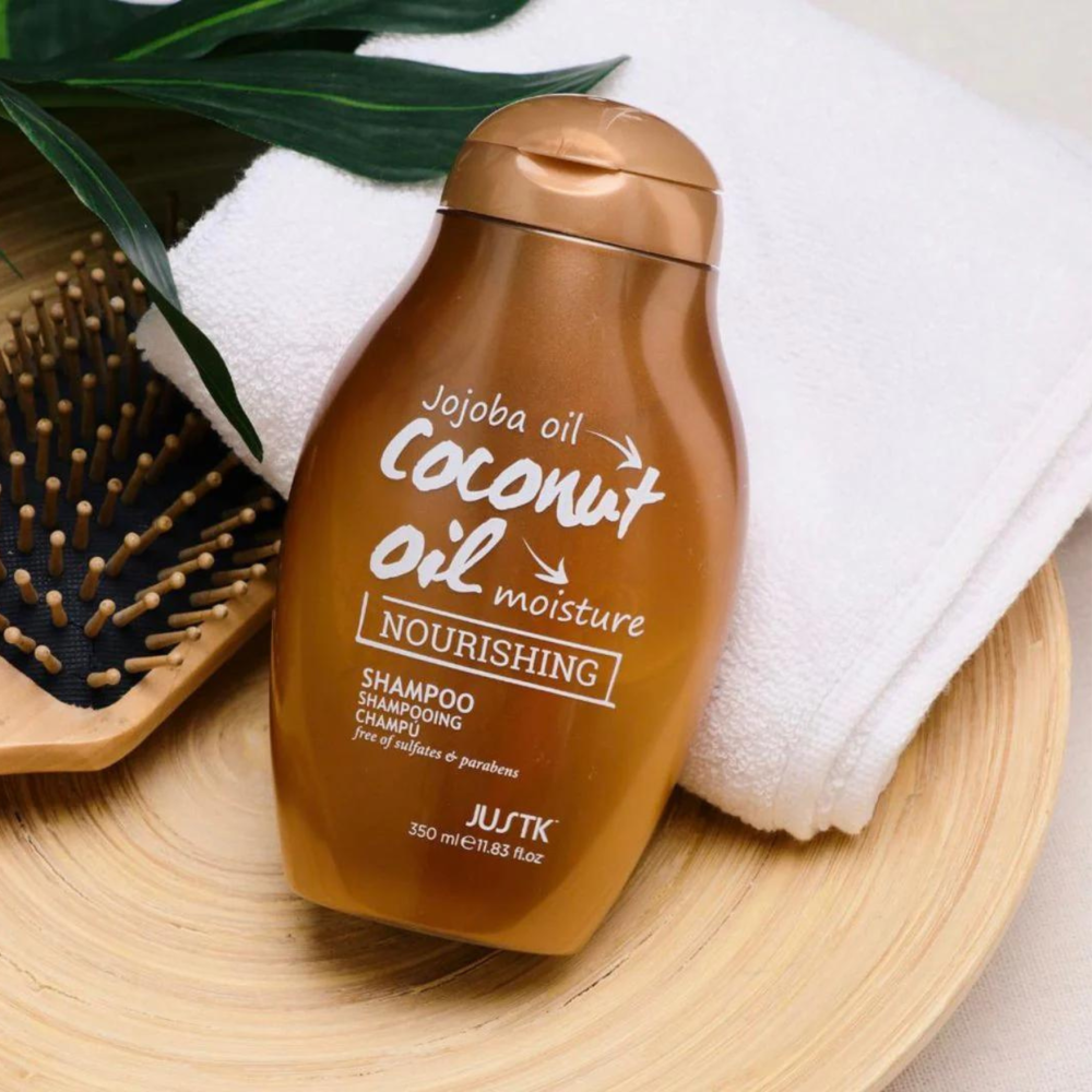 Бессульфатный шампунь для сухих волос с кокосом и жожоба - Beaver JustK Jojoba Oil & Coconut Oil Nourishing Shampoo фото 2