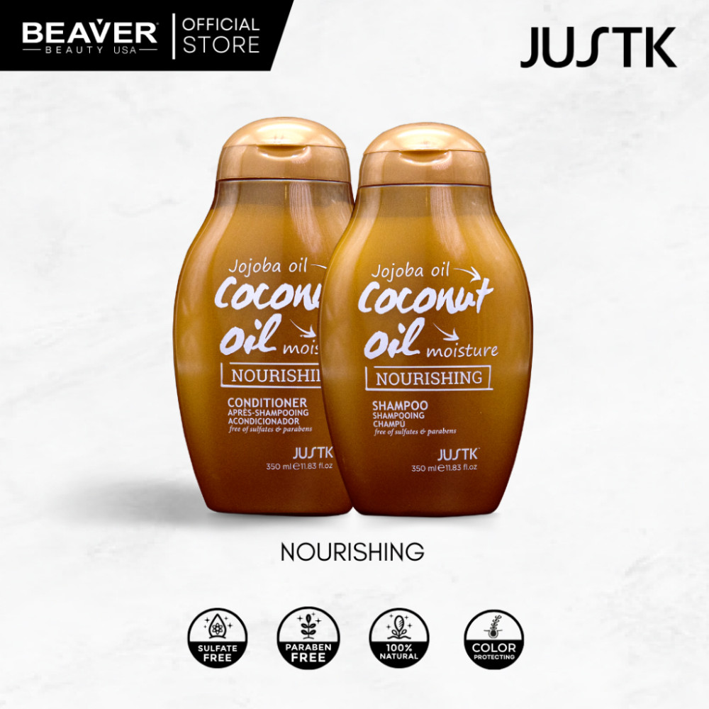 Бессульфатный шампунь для сухих волос с кокосом и жожоба - Beaver JustK Jojoba Oil & Coconut Oil Nourishing Shampoo фото 3